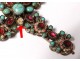 Bressan cross pendant emulsion bressans turquoise cabochons flowers nineteenth