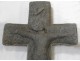 Large cross schist Christ Morbihan Brittany cross path crucifix XIII