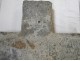 Large cross schist Christ Morbihan Brittany cross path crucifix XIII
