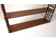 Wall shelf carved mahogany Louis Philippe nineteenth century