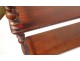 Wall shelf carved mahogany Louis Philippe nineteenth century