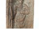 Carved wood panel Saint John Apostle Bible Haute Epoque XVIth XVIIth century