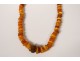 Baltic amber necklace old jewel collection amber necklace nineteenth century