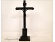 Christ wooden crucifix and gilded bronze, Louis XIV XVIII
