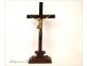 Christ wooden crucifix and gilded bronze, seventeenth