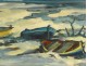 HST marine painting Maurice Bilbeaud landscape barques Provence Nice Sète XXè