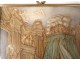 Miniature painted from ap. Baudouin Sunset Bride bronze frame nineteenth