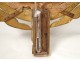 Barometer carved wood gilded flowers wheat ears wheat Louis XVI eighteenth century