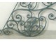 Shop sign gallows wrought iron fleur de lys antique french nineteenth century