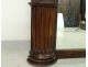 Trumeau ice carved wood panels Haute Epoque flowers table fauna nineteenth