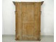 Trumeau ice carved wood panels Haute Epoque flowers table fauna nineteenth