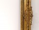 Golden stuccoed wood frame shells flowers Regency style french frame twentieth