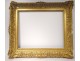 Golden stuccoed wood frame shells foliage french foliage twentieth century