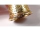 Thimble solid gold 18 carat head eagle monogram 3,54gr thimble nineteenth