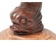Departure of carved wooden staircase dolphin Neptune ship owner XVIII