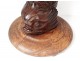 Departure of carved wooden staircase dolphin Neptune ship owner XVIII
