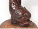 Departure of carved wooden staircase dolphin Neptune ship owner XVIII