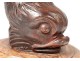 Departure of carved wooden staircase dolphin Neptune ship owner XVIII