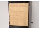 Rare herbarium 22 cardboard plants Masson Valenciennes Nord France collection