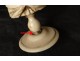 Ivory carved chess piece Queen african oriental nineteenth crown