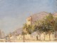HST table landscape edge sea port South France boat Mediterranean Billot twentieth