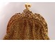 Wallet purse solid gold 18 carat head eagle 42,40gr purse gold nineteenth