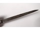 Bichaq Turkish Ottoman Empire knife sterling silver damascene iron eighteenth
