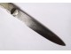 Folding travel knife sterling silver Duperray shagreen case eighteenth