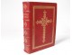 Roman Missal Altar Latin Mass Red Leather Gilding Cross 1896 Nineteenth Century