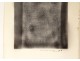 JP blown ink. Van Lith abstract dedication Ernst Van Leyden 1968 XXth
