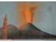 Pair Neapolitan gouaches eruption Vesuvius Italy boats May 27, 1858 Nineteenth