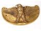Inkwell Maurice Frécourt gilt bronze animal eagle Art Deco twentieth century