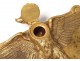 Inkwell Maurice Frécourt gilt bronze animal eagle Art Deco twentieth century