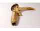 Pommel de cane horn deer carved grotesque character nineteenth century