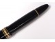 Fountain pen Montblanc Meisterstuck 149 pen 18K gold resin black XXth case