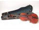 Violin signed A. Salvator HEB Paris Mirecourt french violin nineteenth twentieth