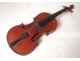 Violin signed A. Salvator HEB Paris Mirecourt french violin nineteenth twentieth