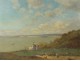HST table Adolphe-Felix Cals landscape coast Honfleur Normandy Channel XIX