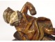Sculpture chryselephantine statuette Chiparus sledge girl Art Deco XXth