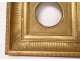 Pair Frames Empire Gilt Stuccoed Wood Leaves Acanthus Frame Nineteenth Century