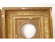Pair Frames Empire Gilt Stuccoed Wood Leaves Acanthus Frame Nineteenth Century