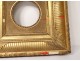 Pair Frames Empire Gilt Stuccoed Wood Leaves Acanthus Frame Nineteenth Century