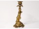 Candlestick candlestick gilt bronze young fauna satyr pan flute nineteenth century