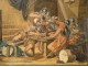 Roman Soldiers watercolor feast drums nineteenth