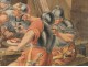 Roman Soldiers watercolor feast drums nineteenth