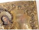 Orthodox Russian silver ruddy icon Saint John the Warrior Smolensk nineteenth