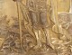 Orthodox Russian silver ruddy icon Saint John the Warrior Smolensk nineteenth