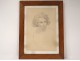 Drawing portrait young man boy Emile Bouneau School of Paris twentieth century