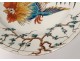 Old Bordeaux Earthenware Plate Big Birds Millet Dragonfly Cock