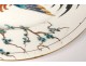 Old Bordeaux Earthenware Plate Big Birds Millet Dragonfly Cock